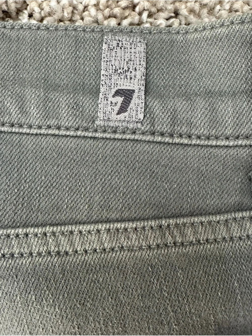 7 For All Mankind Men's Slimmy Luxe Performance Premium Denim Gray Size 38